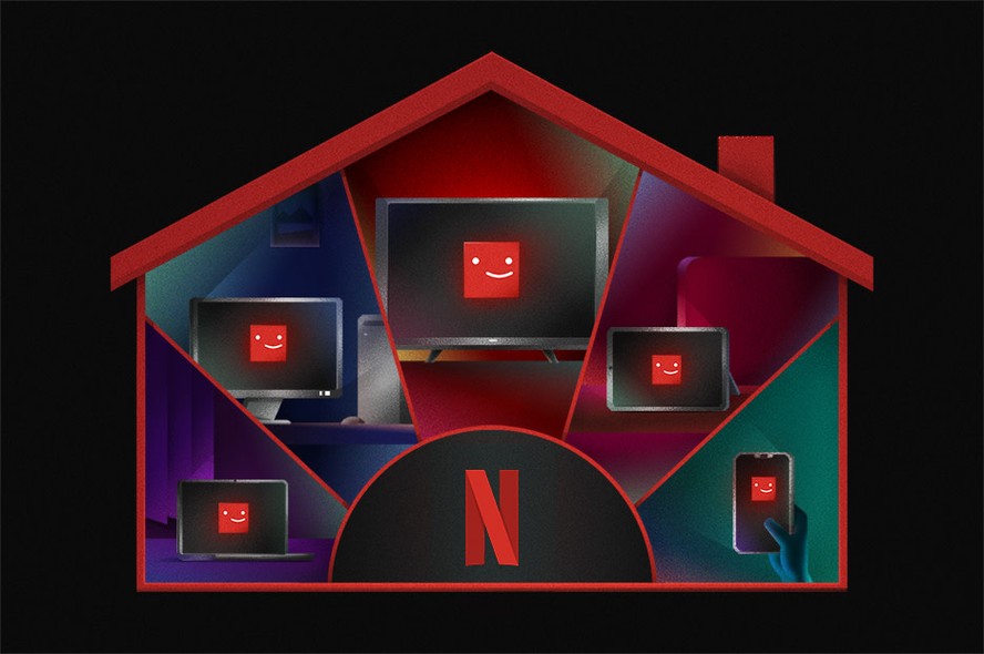 Netflix passou a cobrar por compartilhamento de senhas