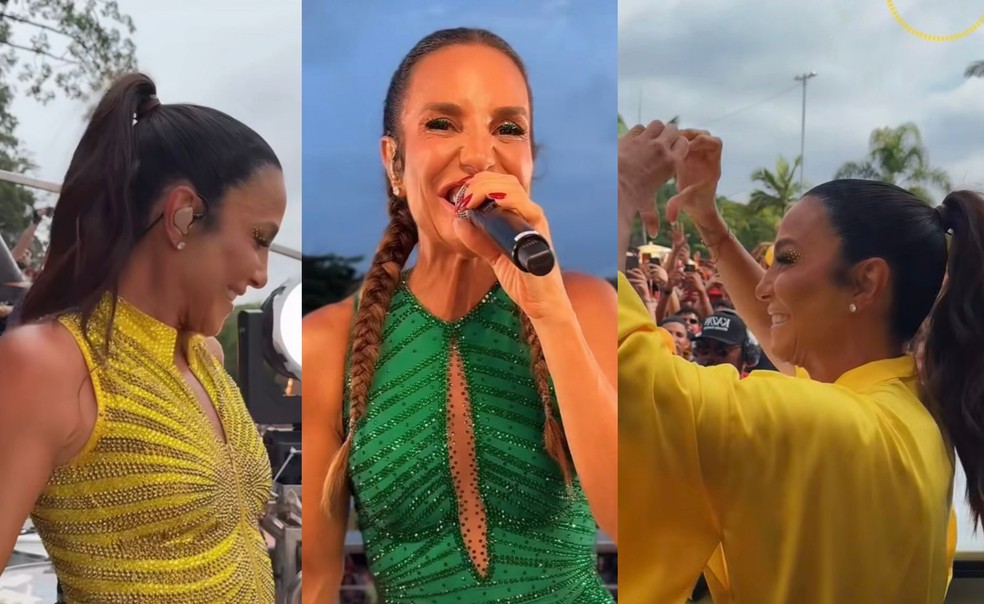 Ivete Sangalo aparece com novos penteados e antecipa tendências da folia — Foto: Reprodução Instagram