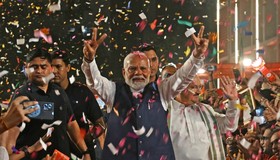Narendra Modi toma posse como primeiro-ministro da Índia pela terceira vez 