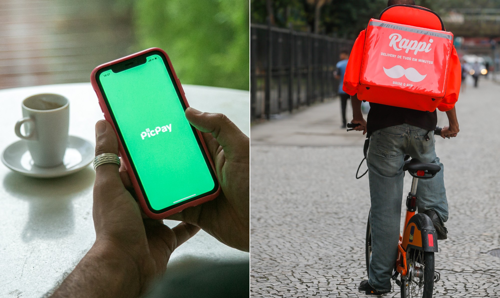 Rappi faz acordo para pedidos de delivery dentro do aplicativo do Picpay