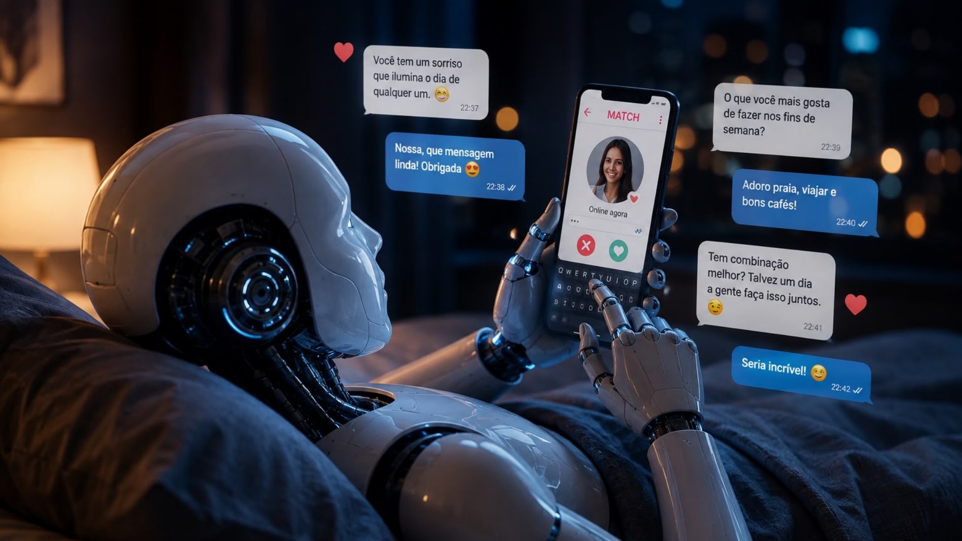 Are you talking to the person or to their artificial intelligence? - O GLOBO