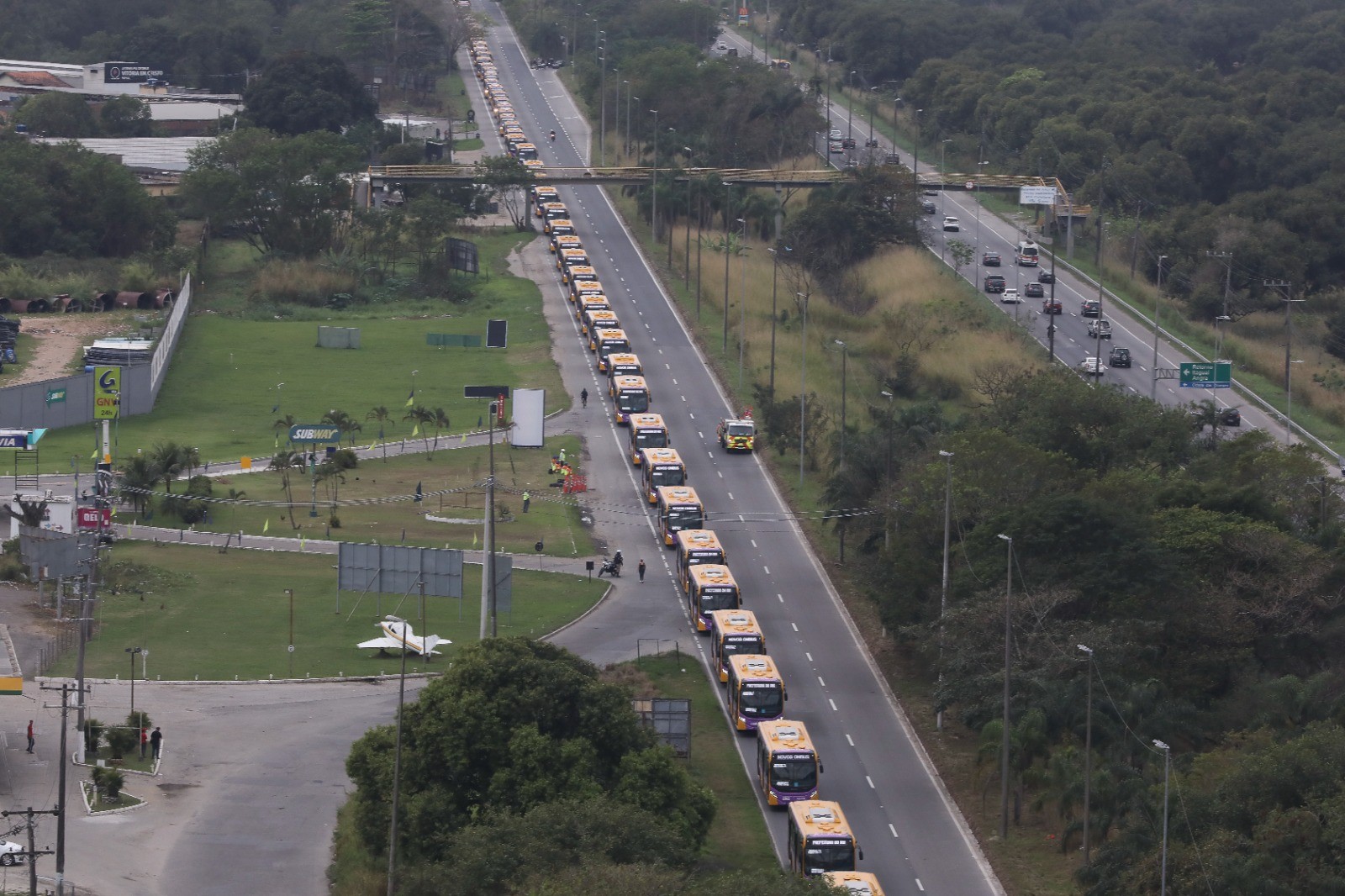 Santa Cruz terá dois novos viadutos e novas rotas para escapar dos engarrafamentos; Novo terminal de BRT chega a 70% das obras executadas - QTU Questões do Universo