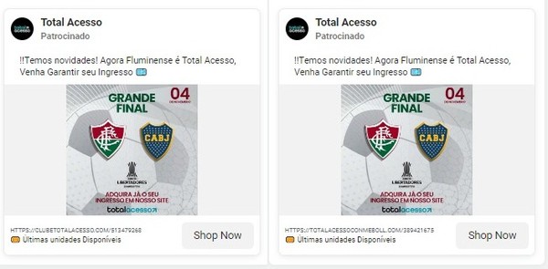 Total Acesso - Aplicativo Ingressos