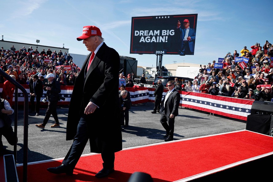 Fim de campanha: Trump faz com&iacute;cio no estado-p&ecirc;ndulo da Pensilv&acirc;nia