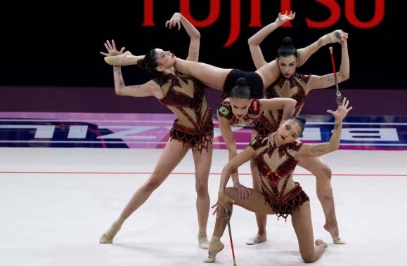 Campeã mundial, seleção de ginástica rítmica terá novas coreografias, músicas e collants já em 2027 - QTU Questões do Universo