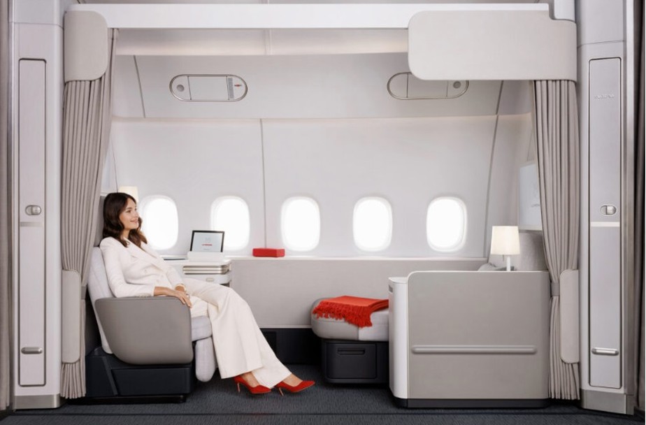 Air France lança primeira classe com jeitinho de jato particular