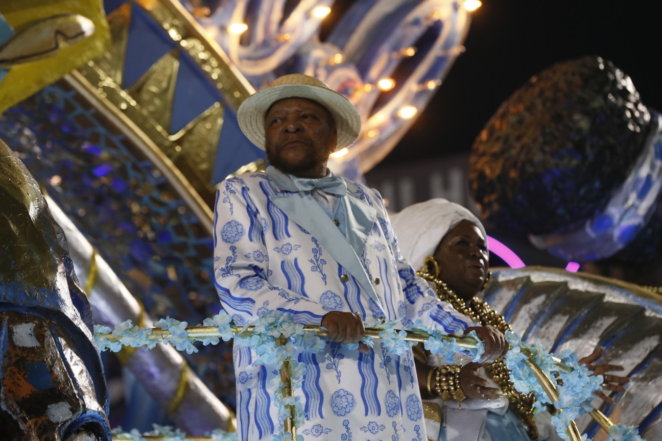 Desfile da Vila Isabel — Foto: Marcelo Theobald / Agência O Globo