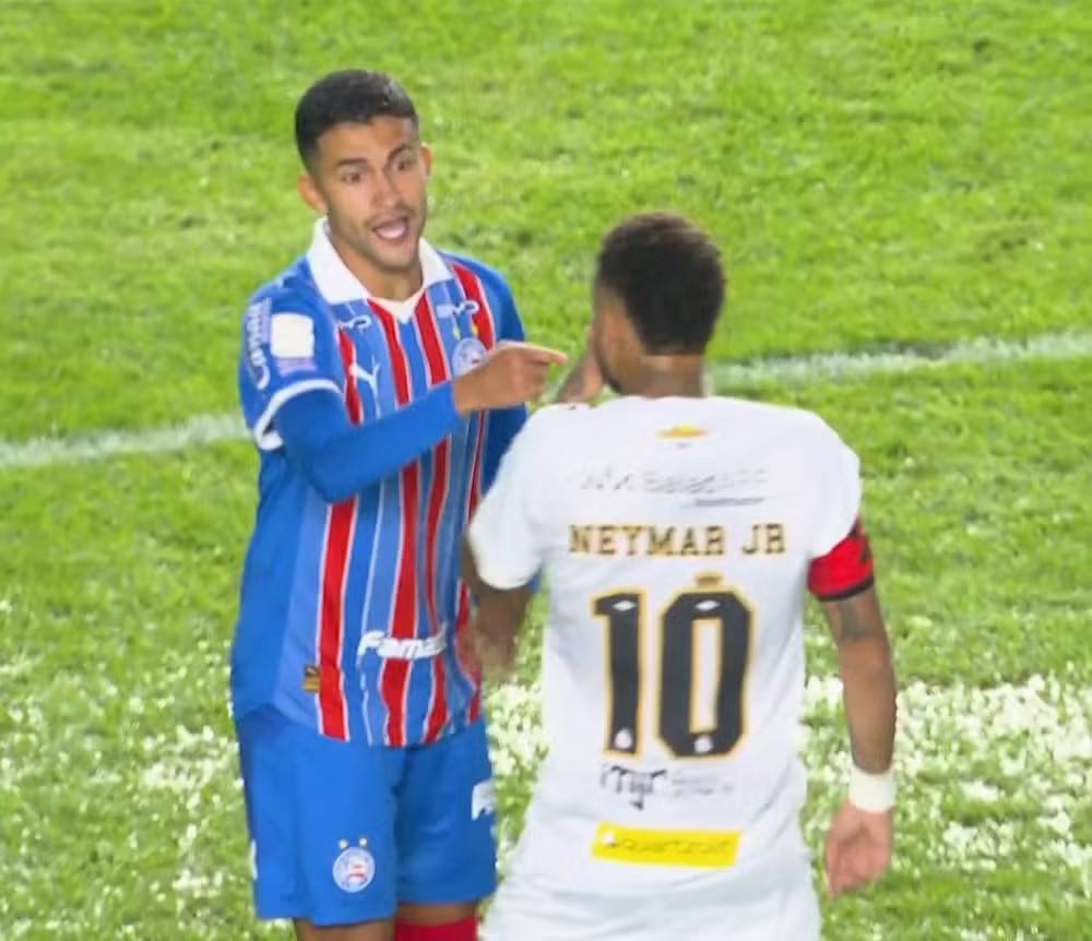 Dublagem revela xingamentos de Neymar em polêmica que rendeu expulsão após discussão com Nestor