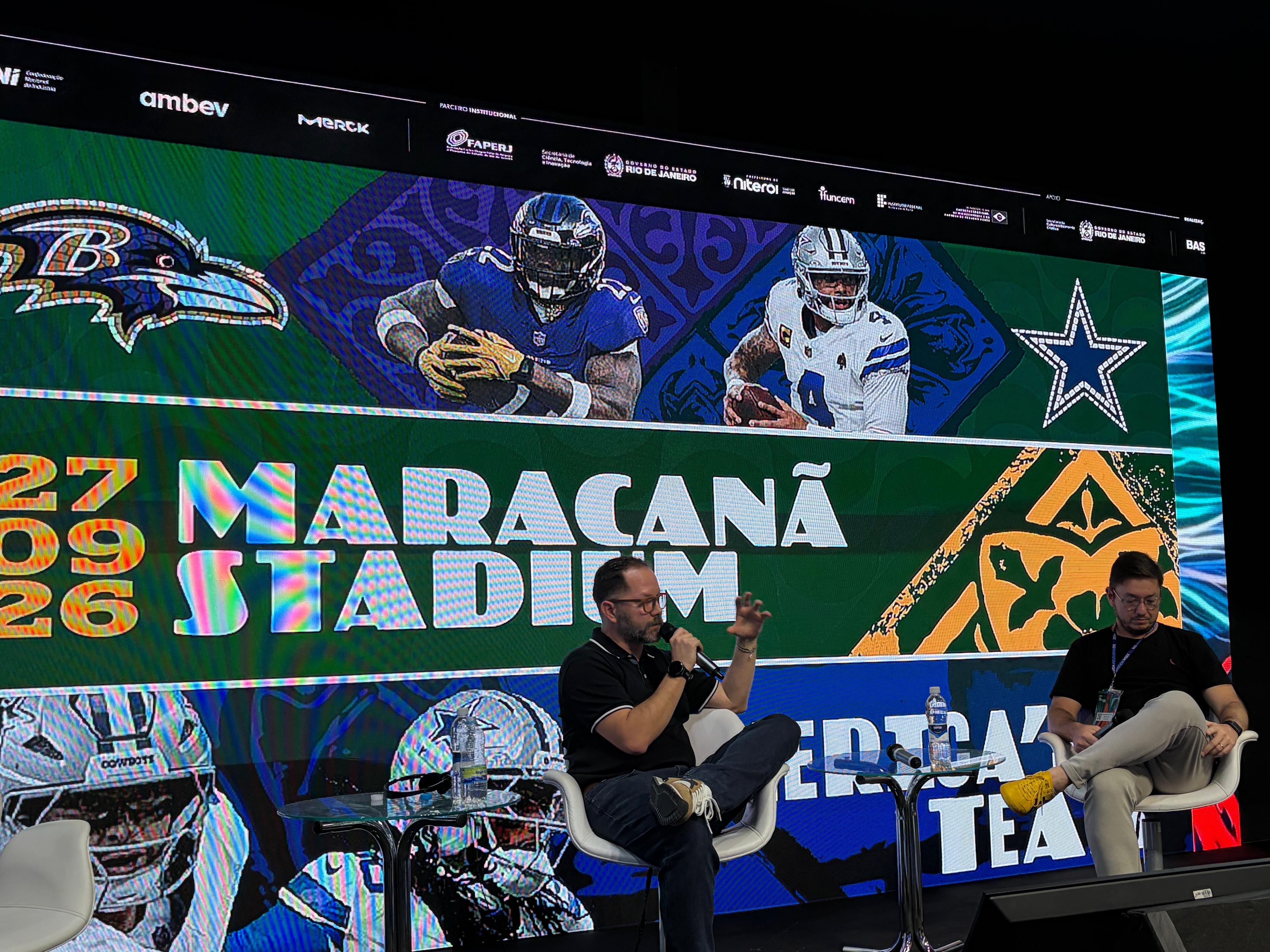 Às vésperas de primeiro jogo no Maracanã, NFL planeja ações no Cristo, no Pão de Açúcar, nas praias e em favelas do Rio - QTU Questões do Universo