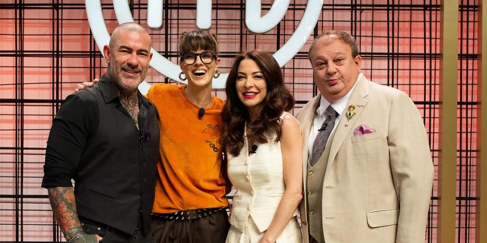 Henrique Fogaça, Helena Rizzo, Ana Paula Padrão, e Jacquin — Foto: Divulgação/Band