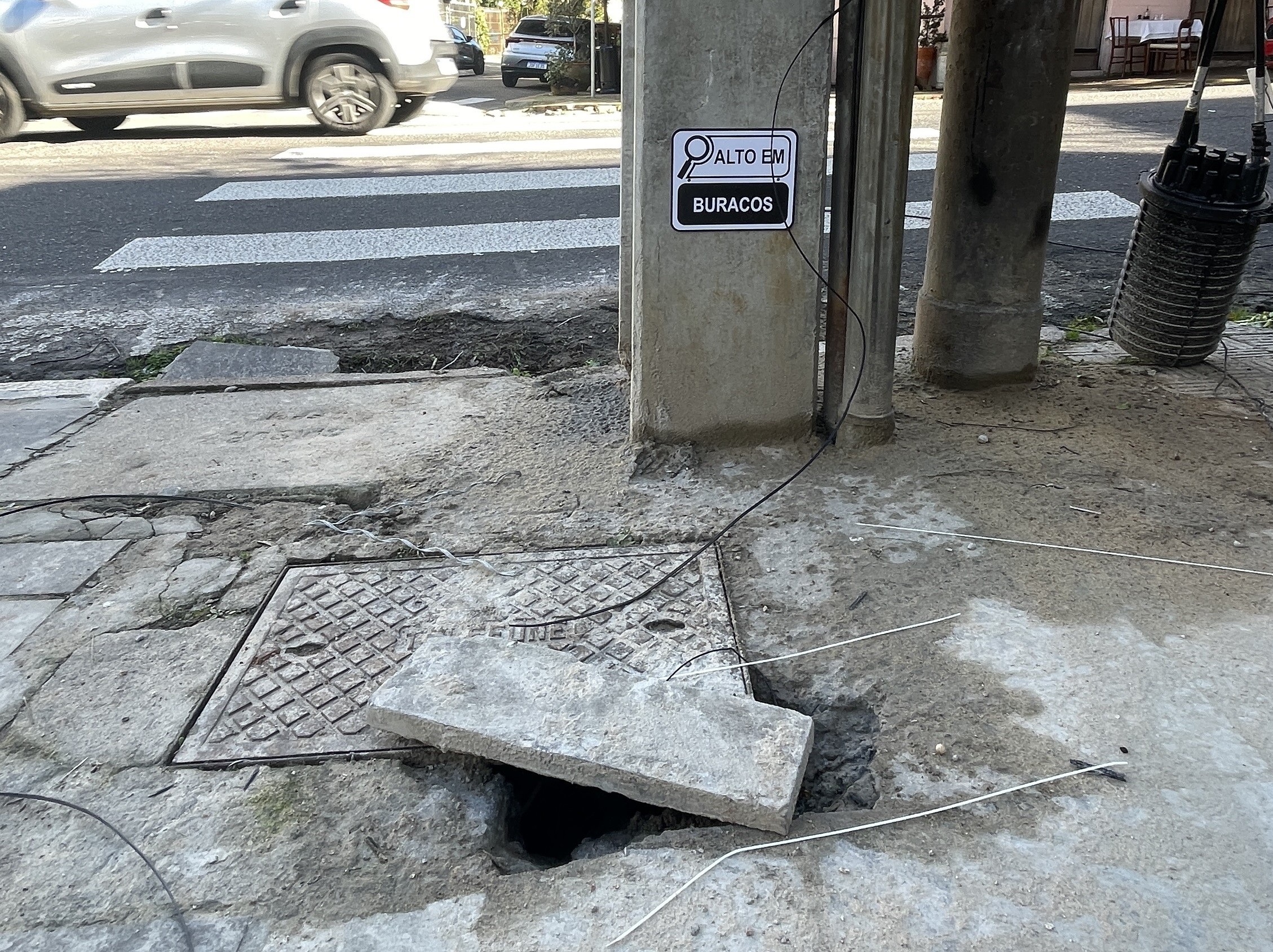 Publicitário instala 