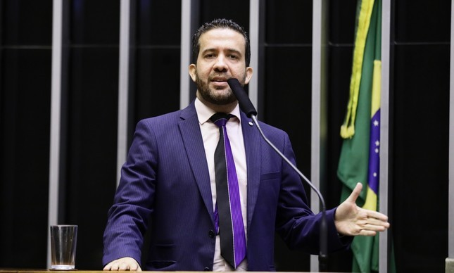 O Avante lançou o deputado federal de Minas Gerais André Janones como pré-candidato ao Palácio do Planalto.Luis Macedo / Câmara dos Deputados