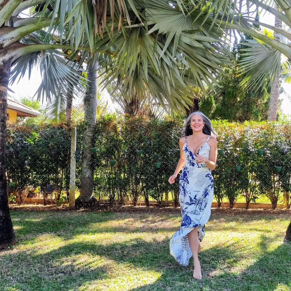 Modelo Cris Leite provou que nunca é tarde para realizar sonhos — Foto: Reprodução Instagram