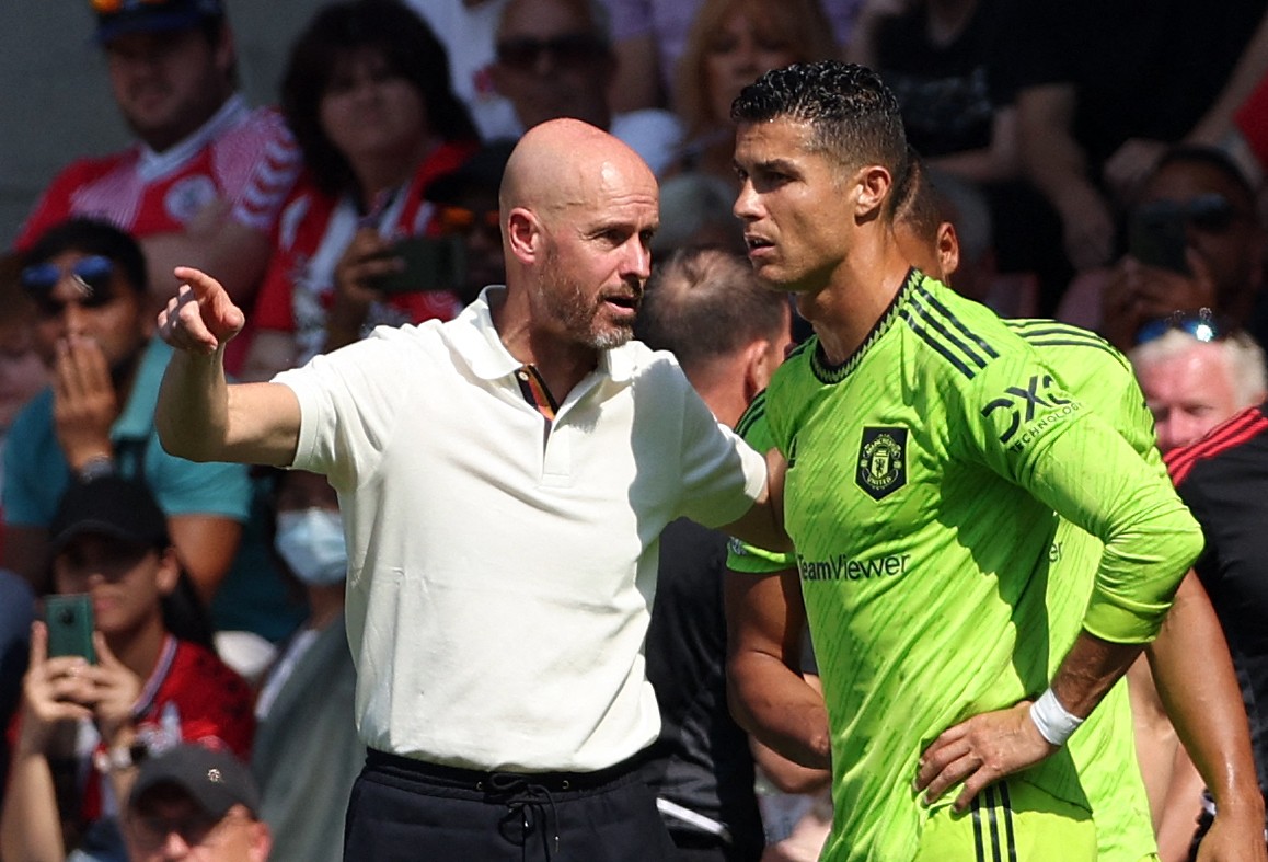 Ten Hag detona Cristiano Ronaldo e dispara: ‘Não corria nem com a bola nem sem ela’