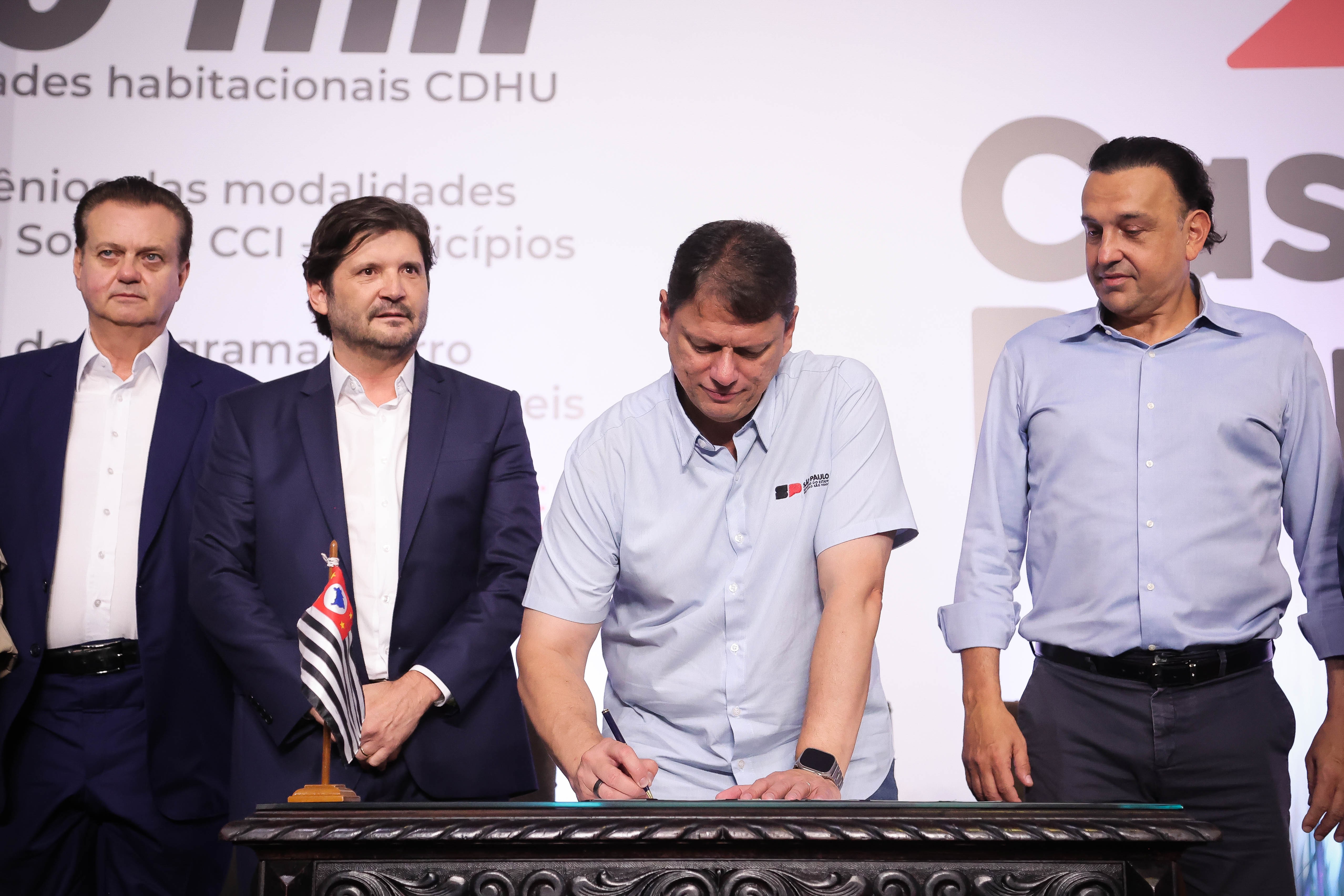 Tarcísio avisa a Valdemar que vai manter Felício Ramuth na vice para a campanha à reeleição