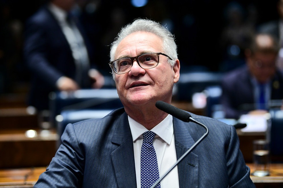 O senador Renan Calheiros: cotado para a relatoria — Foto: Pedro França/Agência Senado/04-09-2024