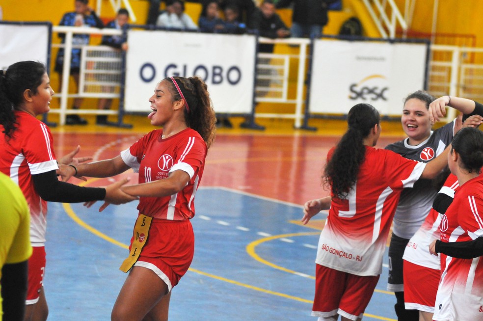 Odete São Paio é campeão do Intercolegial no futsal — Foto: Ari Gomes