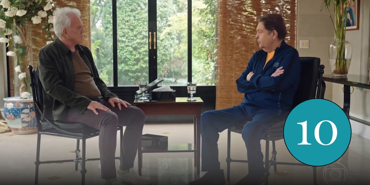 Nota 10: a entrevista de Faustão no 'Conversa com Bial'