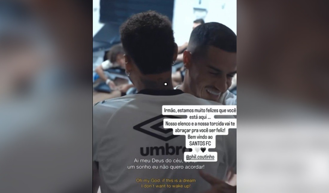 Neymar antecipa anúncio do Santos e 'confirma' Philippe Coutinho como novo reforço