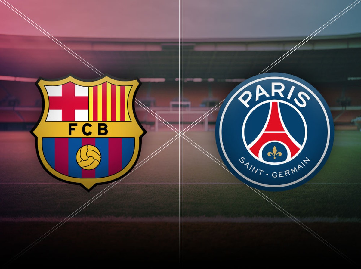 Barcelona x PSG: veja onde assistir ao vivo ao jogo da Champions League