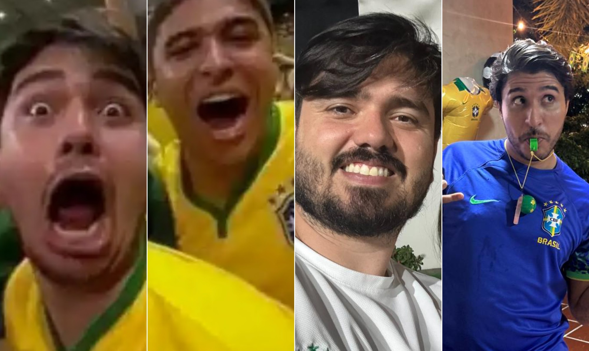 Lembra deles? Torcedores que viralizaram em meme da Copa de 2014 já estão na expectativa para jogo contra Escócia