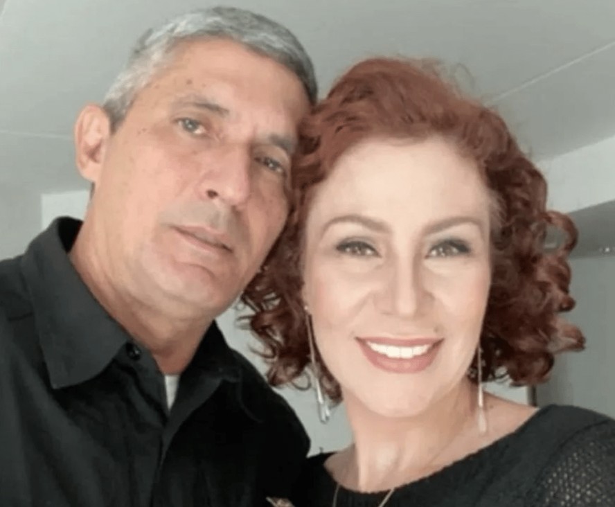 Coronel Aginaldo e Carla Zambelli