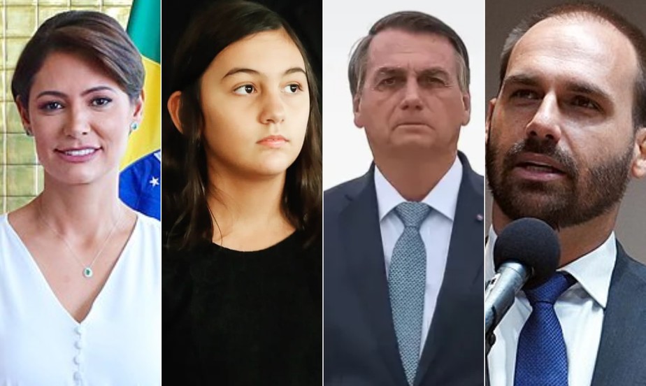 Michelle, Laura, Flávio, Eduardo: entenda quem se vacinou contra Covid-19  na família Bolsonaro