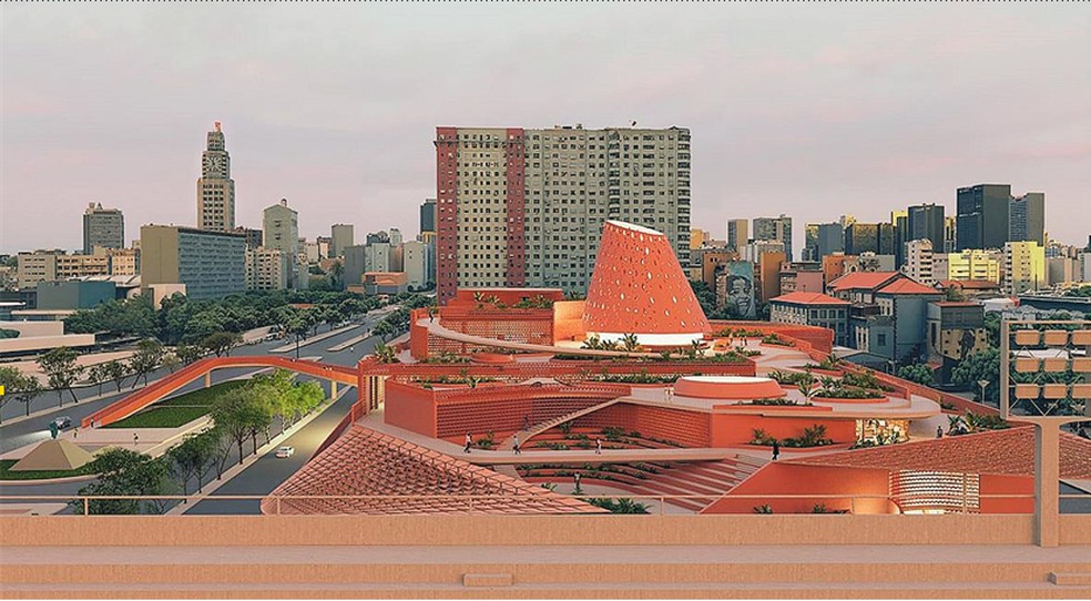O projeto para a área está sendo desenvolvido por um consórcio de empresas liderado pelo arquiteto Rodrigo Azevedo, que venceu um chamamento público feito pela prefeitura — Foto: Divulgação