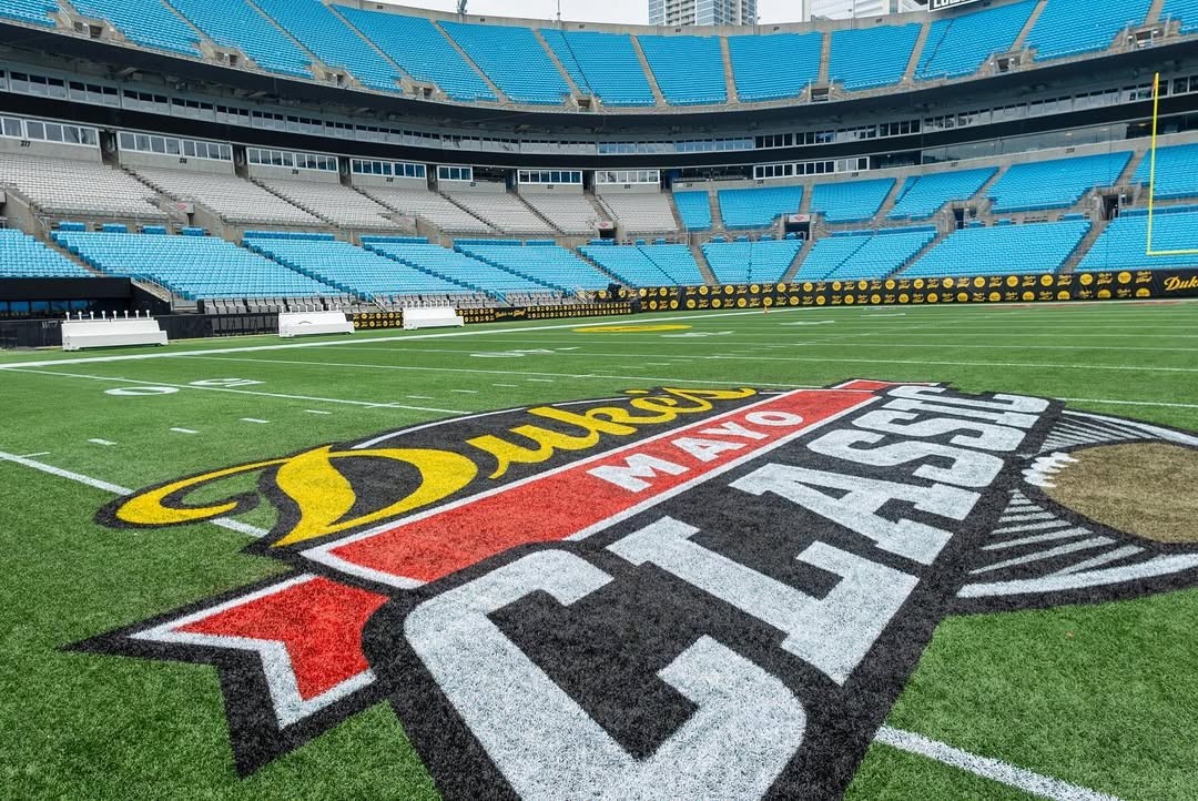 Bank of America Stadium, em Charlotte, Carolina do Norte — Foto: Reprodução