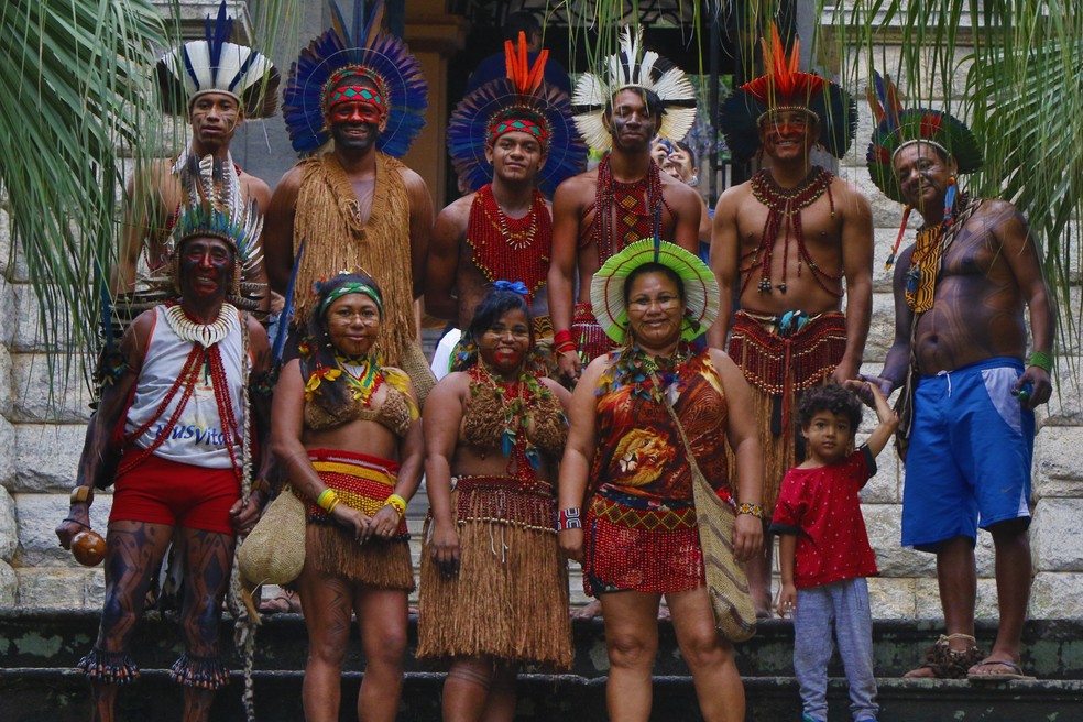 Dia dos Povos Indígenas é celebrado com feira intercultural no Parque Lage — Foto: Divulgação