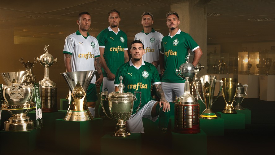 Palmeiras conquistou oito títulos desde 2019