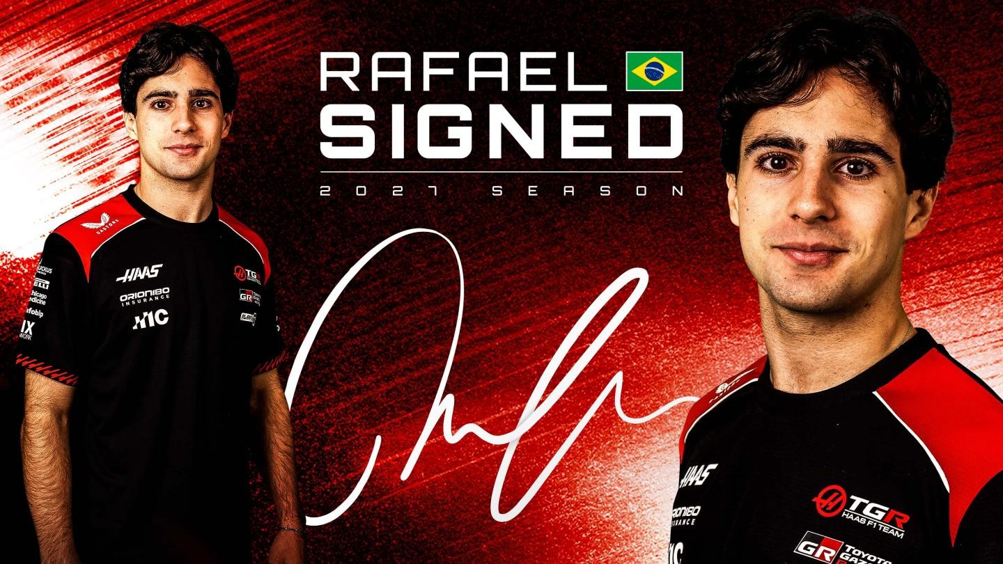 Brasileiro Rafael Câmara é anunciado pela Haas para a temporada 2027 da Fórmula 1 - Foto