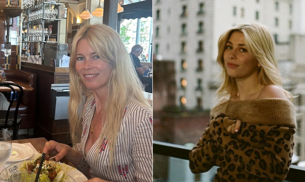 Clementine Vaughn, filha de Claudia Schiffer — Foto: Reprodução/Instagram