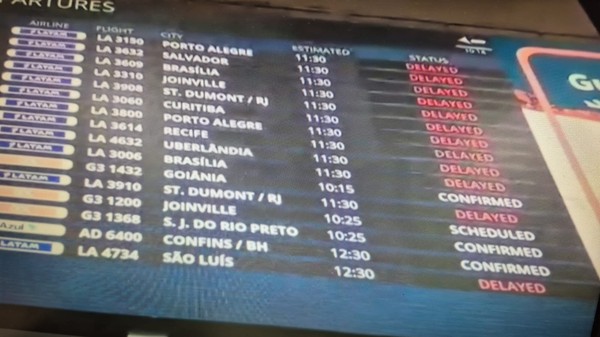 Galeão e Santos Dumont registram alteração em 12 voos, e Rio tem espaço ...