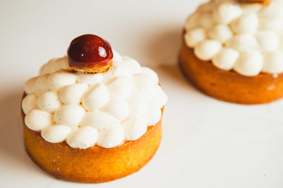 Maison Fernand: a flor Saint Honoré — Foto: Divulgação / Foto de Hugo Leal