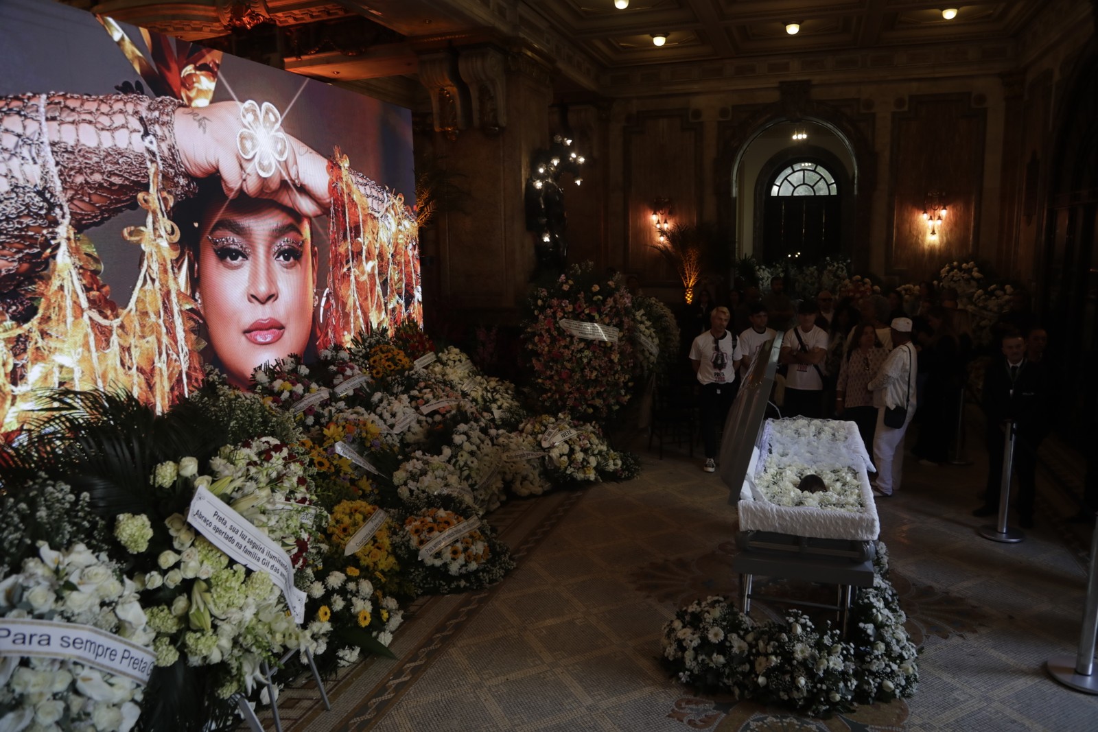 Velóriode Preta Gil, No Theatro Municipal do Rio -Foto: Gabriel de Paiva