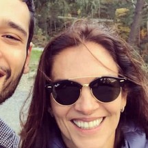 A atriz Mara Carvalho é mãe do ator Bruno Fagundes, fruto do seu casamento com Antonio Fagundes  — Foto: Reprodução/Instagram