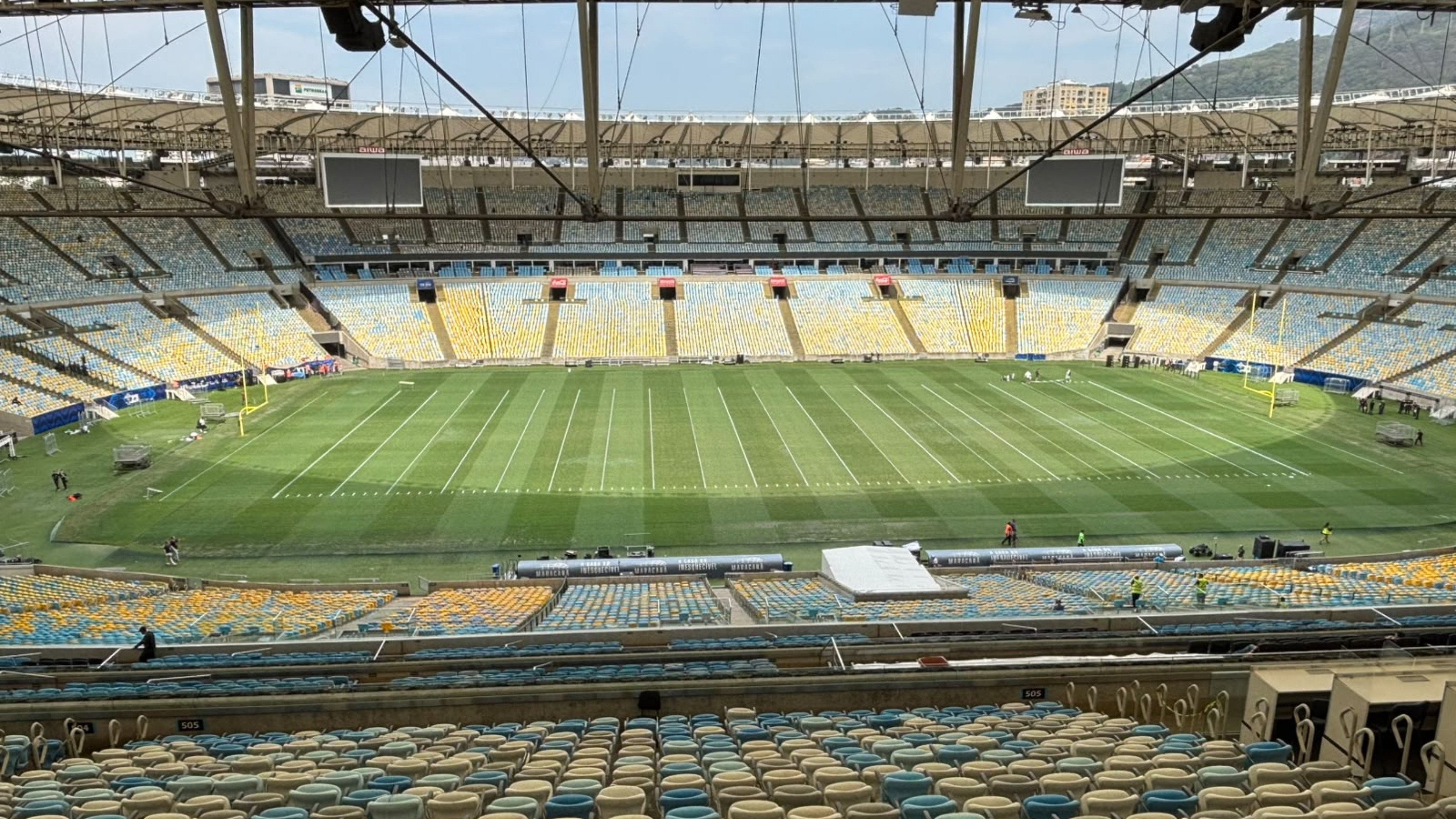 Diretor de operações da NFL detalha processo de 'transformação' do Maracanã: 'É preciso trazer mais recursos'