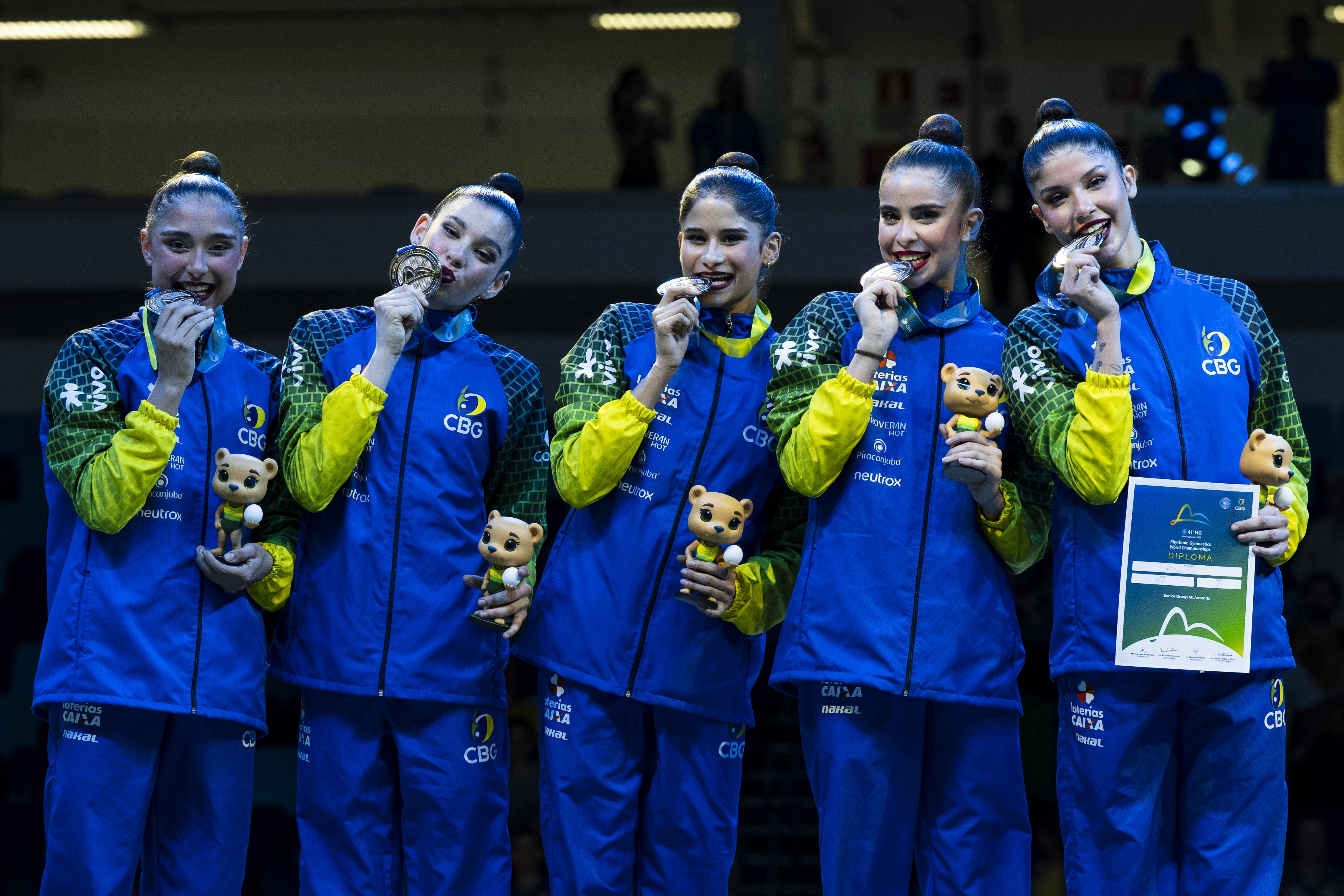 No Mundial do Rio de Janeiro, a ginástica rítmica do Brasil colhe os frutos de um trabalho de décadas