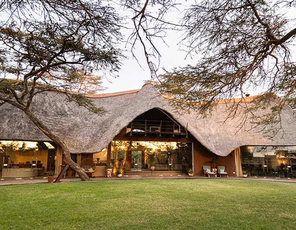 Solio Lodge, no Quênia — Foto: Reprodução / The Safari Collection
