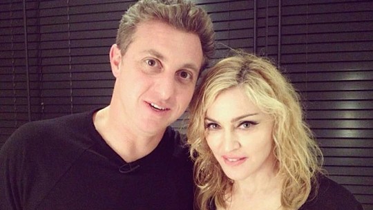 As visitas de Luciano Huck ao hotel em que Madonna está hospedada 
