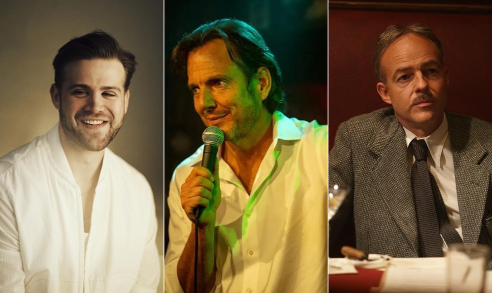 Personagens de “Se isso ainda está de pé?”, “Blue Moon” e “Nuremberg” — Foto: Reprodução/IMDb