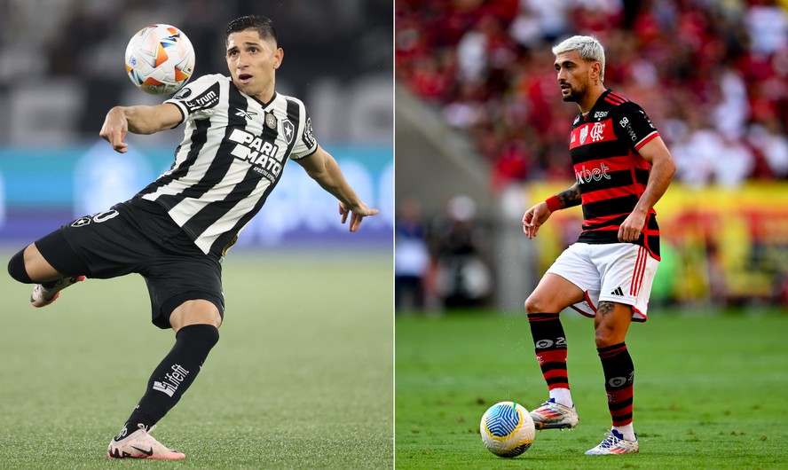 Savarino e Arrascaeta são candidatos a protagonistas no clássico entre Flamengo e Botafogo hoje