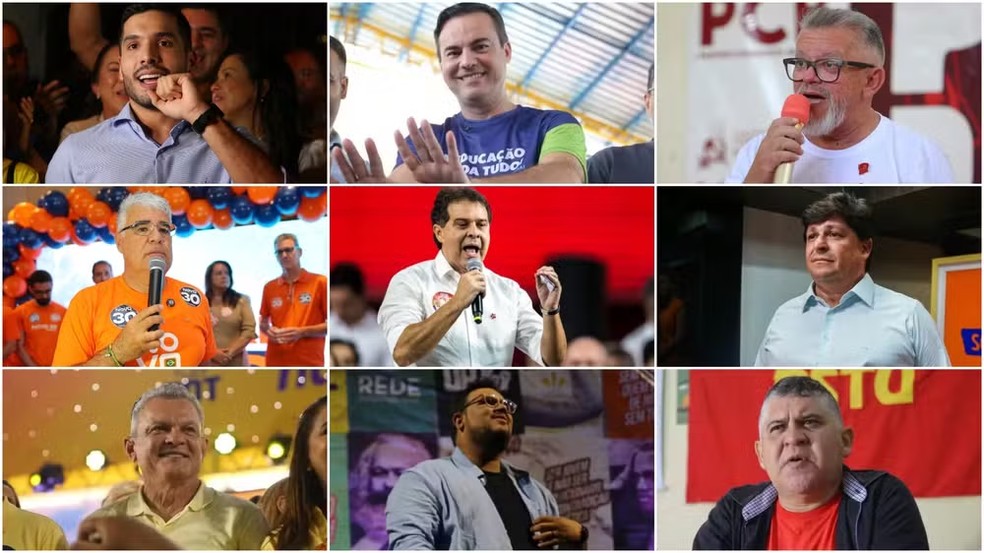 Eleições 2024: saiba quem são os candidatos a prefeitura de Fortaleza, por ordem alfabética. — Foto: Sistema Verdes Mares (SVM)