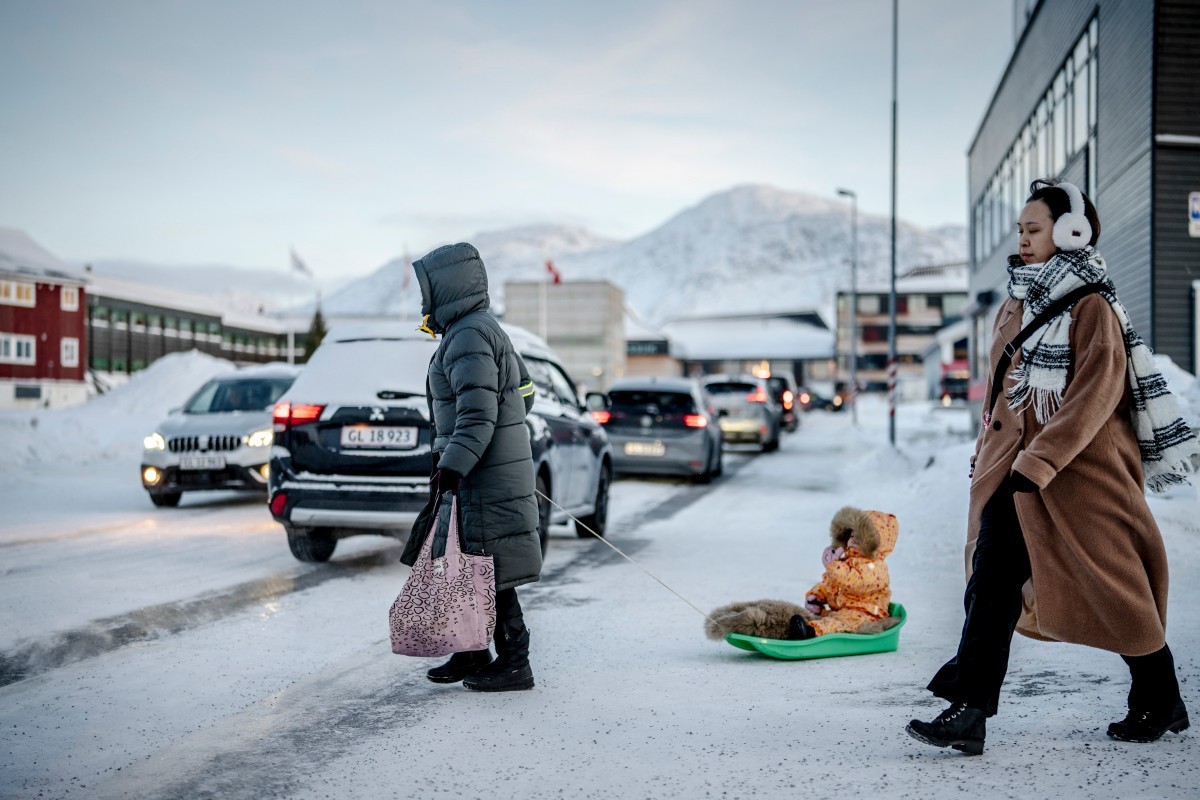Nuuk, capital da Groenlândia — Foto: AFP
