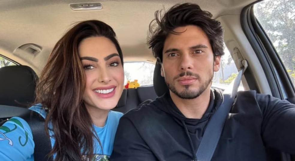 Francine Piaia e Júnior — Foto: Reprodução/Instagram