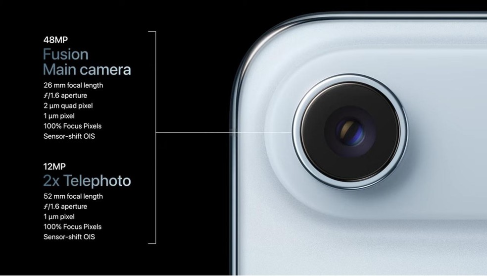 iPhone Air camera — Photo: Reproduction/Apple