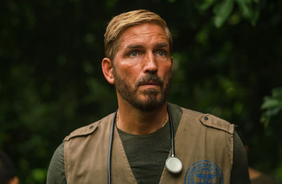 Jim Caviezel em "Som da Liberdade" (2023) — Foto: Reprodução