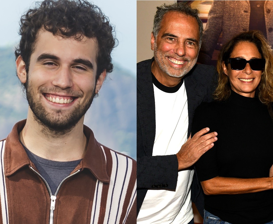 José Beltrão, filho de Maurício Farias e Andrea Beltrão, estreou no audiovisual em "Pedaço de mim", da Netflix — Foto: Divulgação/Netflix e Cristina Granato
