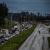 Engarrafamento na única via de entrada e saída de Porto Alegre - Edilson Dantas